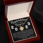 2023 Graduation Love Knot Necklace From Dad - iheartgiftcart