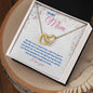 Mom | Interlocking Hearts Necklace - iheartgiftcart