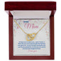 Mom | Interlocking Hearts Necklace - iheartgiftcart