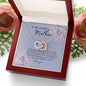 Mother- Interlocking Hearts Necklace- Amazing Mother - iheartgiftcart
