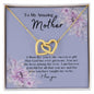 Mother- Interlocking Hearts Necklace- Amazing Mother - iheartgiftcart