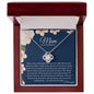 Mother Of The Bride From Daughter - Love Knot - iheartgiftcart