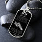 Son from Dad- Personalized Dog Tag-S| - iheartgiftcart