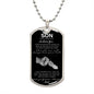Son from Dad- Personalized Dog Tag-S| - iheartgiftcart