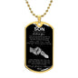 Son from Dad- Personalized Dog Tag-S| - iheartgiftcart
