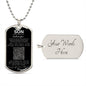 Son From Mom-Personalized Dog Tag-S - iheartgiftcart