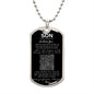 Son From Mom-Personalized Dog Tag-S - iheartgiftcart