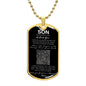 Son From Mom-Personalized Dog Tag-S - iheartgiftcart