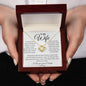 Wife Love Knot Necklace My Last Everything - iheartgiftcart