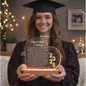 Personalized Graduation Gift for Niece Nephew Son Daughter Grandchild Keepsake Acrylic Color Changing LED heart 2026 Grad Gift