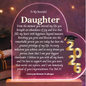 Graduation Gift for Daughter Heart Shape Color Changing Plaque Class of 2026 Glow Lamp