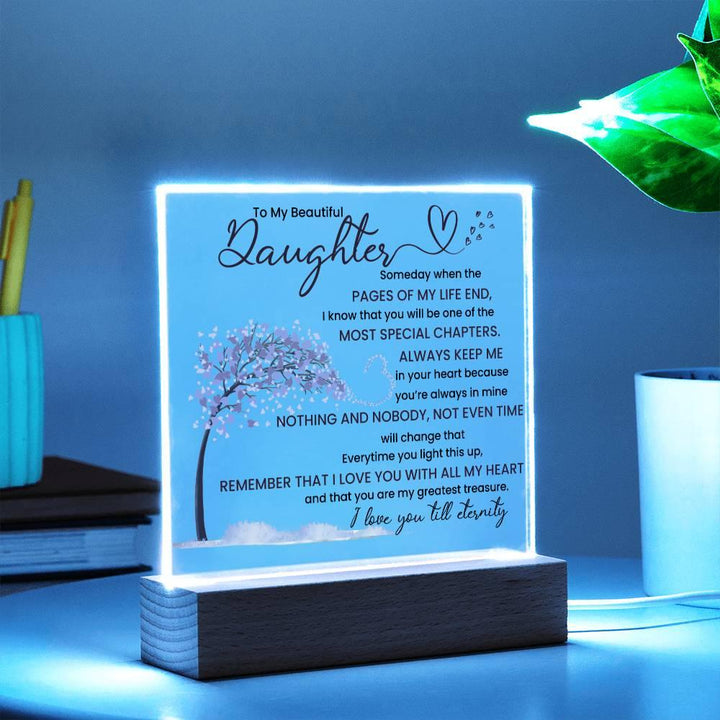 LED Preimium Acrylic Plaque