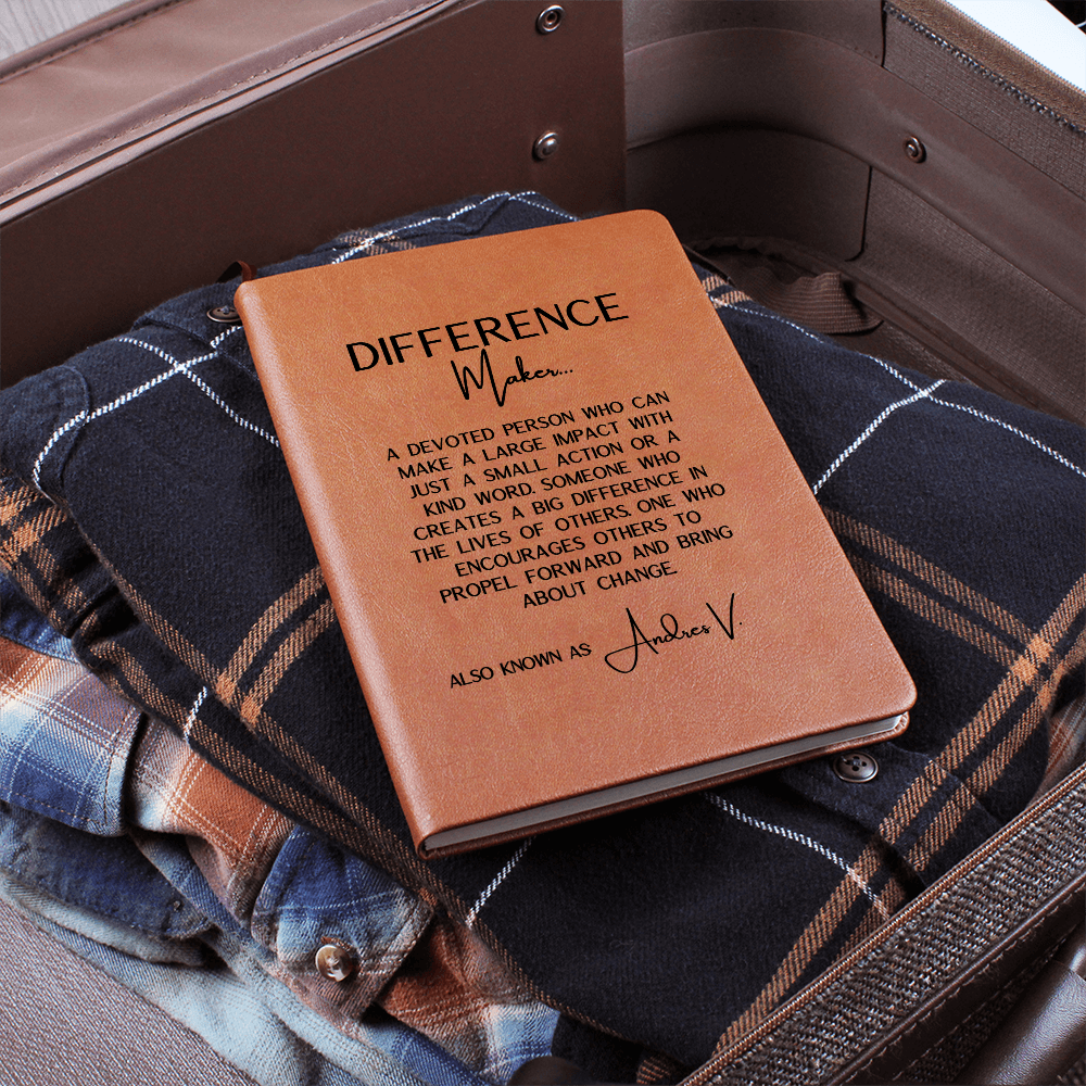Difference Maker Custom Name Journal 2
