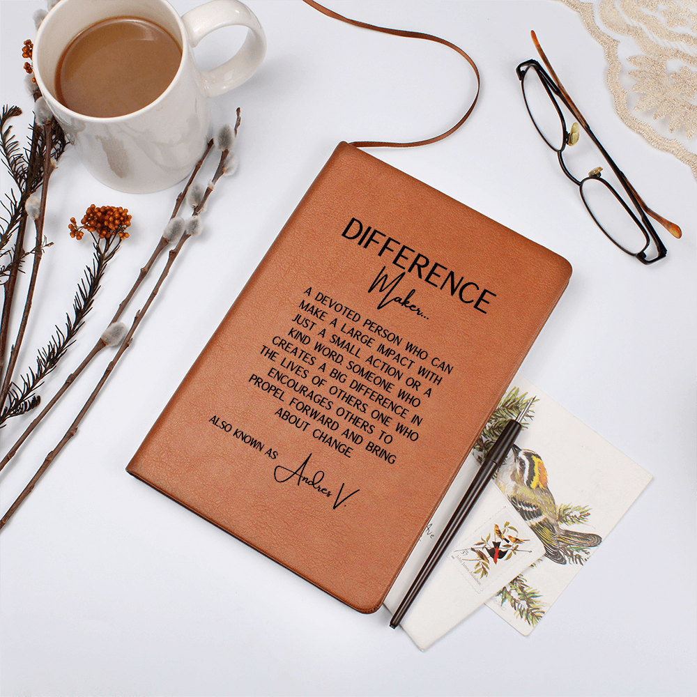 Difference Maker Custom Name Journal 2