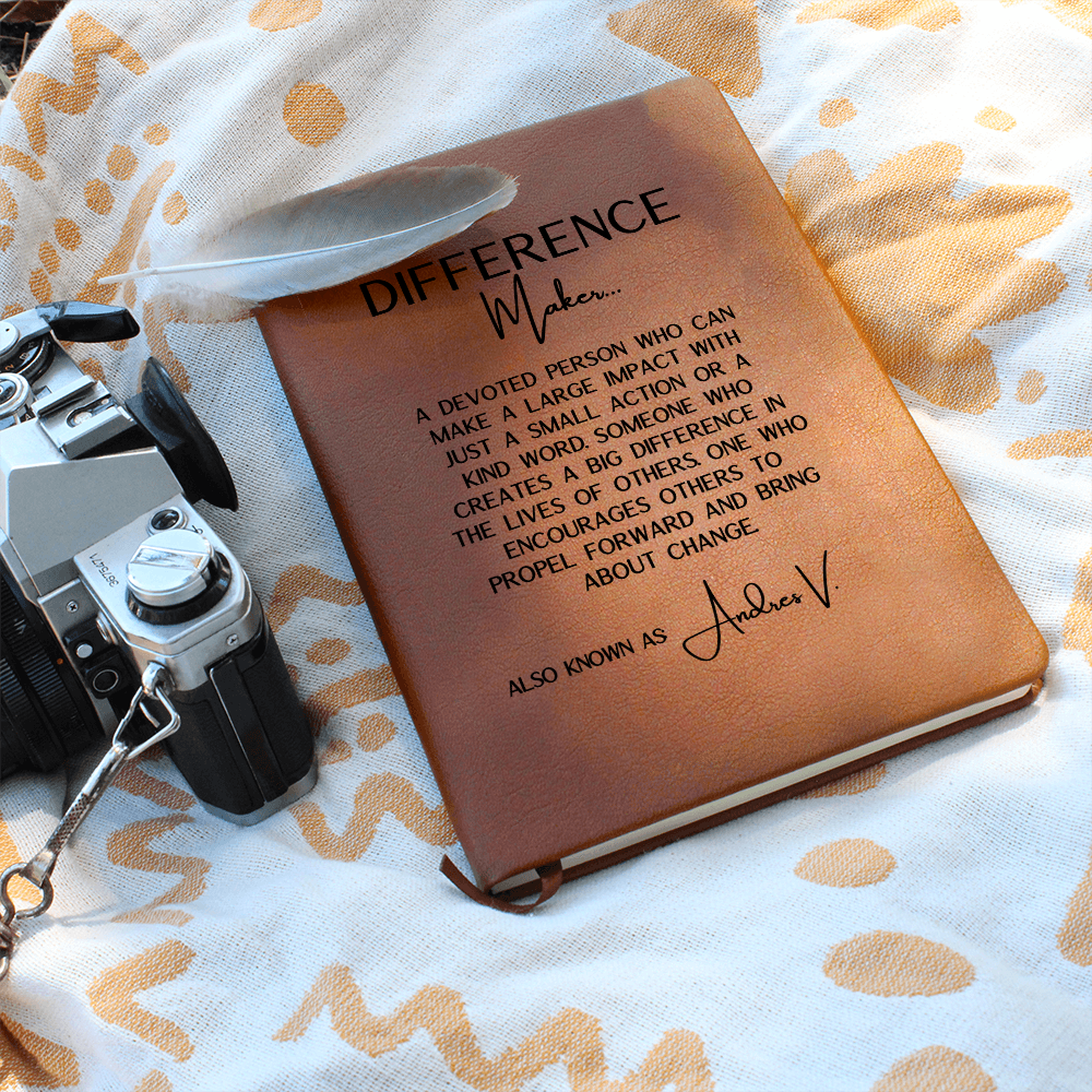 Difference Maker Custom Name Journal 2