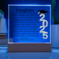 Daughter Graduation Gift-So Proud of You Acrylic Plaque Promotion Gift, You Did It, Gift for Her, Gift for Grad, Graduation Gift, 2025