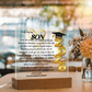 Graduation Gift For, So Proud Of You Acrylic Plaque Promotion Gift, Gift for Son, Grad Gift, Achievement Gift, Gift from mom, Gift From Dad