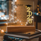 Daughter Graduation Gift-So Proud of You Acrylic Plaque Promotion Gift, You Did It, Gift for Her, Gift for Grad, Graduation Gift, 2025