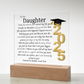 Daughter Graduation Gift-So Proud of You Acrylic Plaque Promotion Gift, You Did It, Gift for Her, Gift for Grad, Graduation Gift, 2025